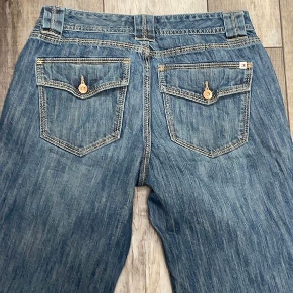 Vintage Tommy Hilfiger Retro Denim Jean Capris Size 4 - Picture 7 of 15